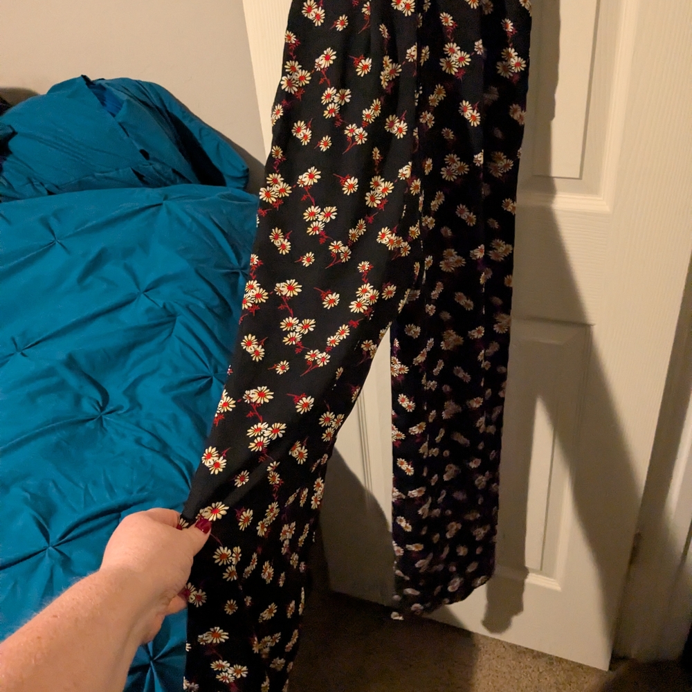 #91 Miami Black Floral Jumpsuit - Picture 6 of 7